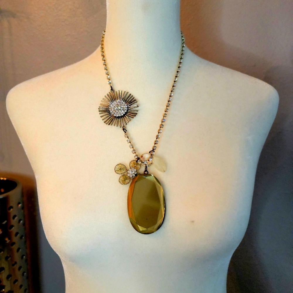 Anthropologie Vintage Look Necklace
